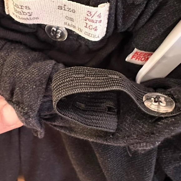 3T Red Plaid Kids Button Down Shirt with Bow Tie Pants Set toddler boy holiday - Picture 6 of 7